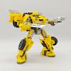 Baiwei Tw-1032 Yellow transformable car 2 In 1 Car To Robot Alloy Model Detailed Action Figures Boy Plastic Toy Desktop Ornament