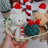 1PC Soy Wax Handmade Fragrance Gifts Bow Christmas Tree Xmas Candle Atmosphere Tree Shape Ornaments Multiple Options Available