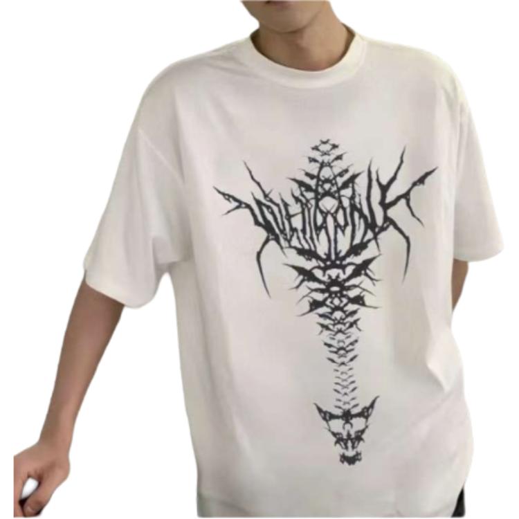 WE11DONE SS24 T Shirt Unisex White WD-TT1-24-720-U-WH