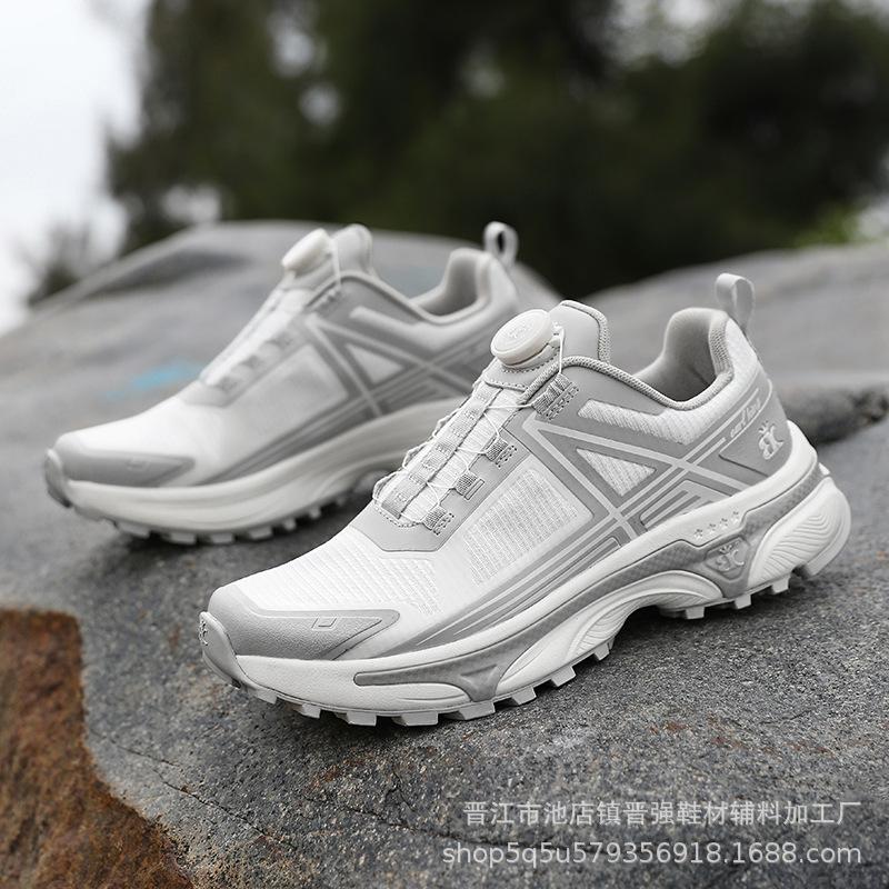 

Модная всесезонная высококачественная вращающаяся пряжка, уличная нескользящая походная обувь для пар, спортивная трендовая обувь, удобная и износостойкая походная обувь 45