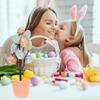 Simulated Eggs Tree Branch Colorful Egg Tree Flowerpot Easter Egg Bonsai  Easter Decoration