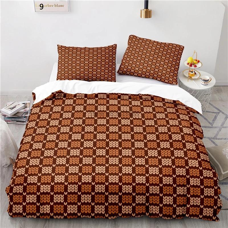 Fashion Nordic Printed 3d Bedding Set Duvet Cover Set Pillowcase Twin Full Queen King Size Bedclothes Bed Linen Drop Shipping