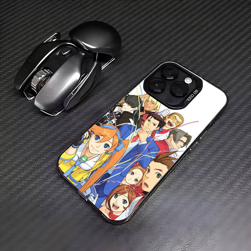 Phone Case Anime Ace A- Attorney for Xiaomi Mi 15T 14T 14 13 12 12T 11 Lite Poco X7 X6 F7 F6 X5 F4 F3 X3 GT Pro Ultra 4G Cover