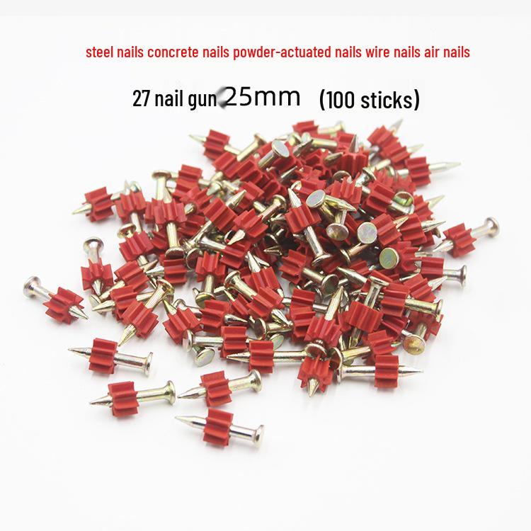 Cement Nail Gun for Wall Hanging: Gas-Powered for Pictures, AC Units, & Tiles