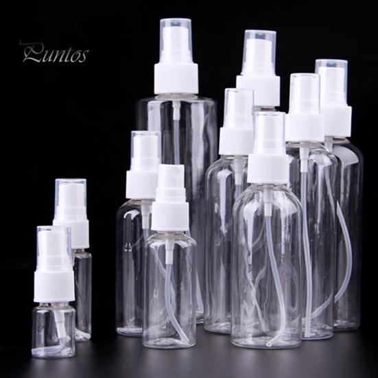 Spray Design 10Pcs/Set 5ml/8ml/10ml/20ml/30ml/50ml/60ml/80ml/100ml/120ml/150ml/200ml/250ml Bottle Fine Mist Store Liquid Transparent Cosmetic