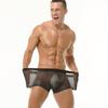 1 Stück Slips Dessous Nylon Einfarbig Unterwäsche Sexy Durchsichtig Boxer Briefs Transparentes Netzbeutel Herren