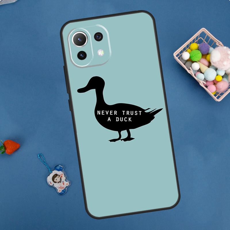 Cute Cartoon Duck Case For Xiaomi 11T 12T 13T 14T Pro 13 14 15 Ultra POCO X7 Pro X3 X5 X6 M6 F5 F6 Pro Cover