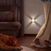 USB Rechargeable Motion Sensor Night Light Human Body Detection Motion Sensor Wall Light Stairs