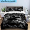 Cobra Movies Of The Fighters 3pcs Bedding,Including 1pc Duvet Cover And 2pcs Pillowcases Perfect for Christmas,Ideal for Bedroom, Dormitory