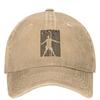 Cristianos Ronaldos CR7 Denim Baseball Cap Outdoor Sun Hip Hop Dad Hats Summer Couple Women Fashion Designer Baseball Caps