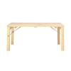 MUJI Klapp-Niedertisch aus Kiefernholz, 80cm (W.) x 50cm (D.) x 35cm (H.), Artikelnummer. 18499434