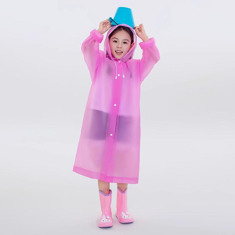 Children Rain Jacket Raincoat Outdoor Hiking Rain Poncho for Boy Girl  Travel Rain Gear Coat    Kids Child Waterproof Rainwear