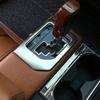 For Toyota Tundra 2014- Car styling Stainless steel Silver/Black Car Gear Shift Panel Frame Cover Stickers Car Accessories