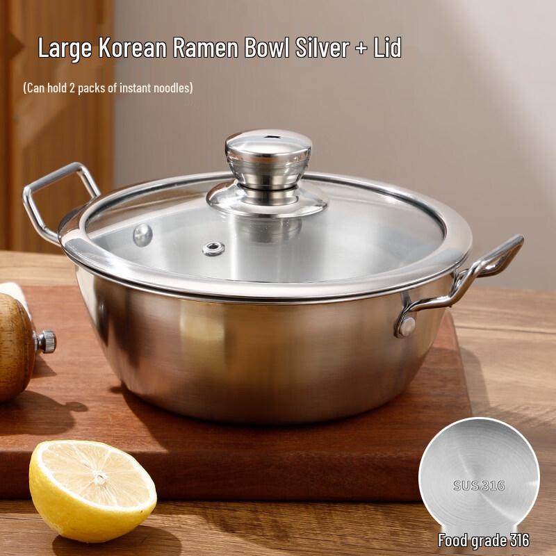Korean Style 316 Stainless Steel Noodle Bowl
