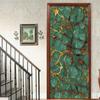 1 Pezzo Adesivi per Porta con Stampa Marmo 3D Rimovibili Vinilos Para Puertas Carta da Parati Adesiva Murales Artistici per Porte Bibliotheque Arredamento Moderno per la Casa