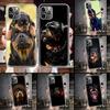 Rottweiler Dog Soft Phone Case For IPhone 11 17 Air 16E 16 Pro Max 15 + 14 Plus 13 Mini 12 Apple 7 SE 8 Fundas Coque 11 17 Air 1