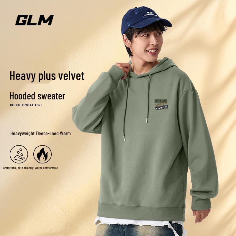 

GLM Унисекс Повседневный Свободный Худи 3XL