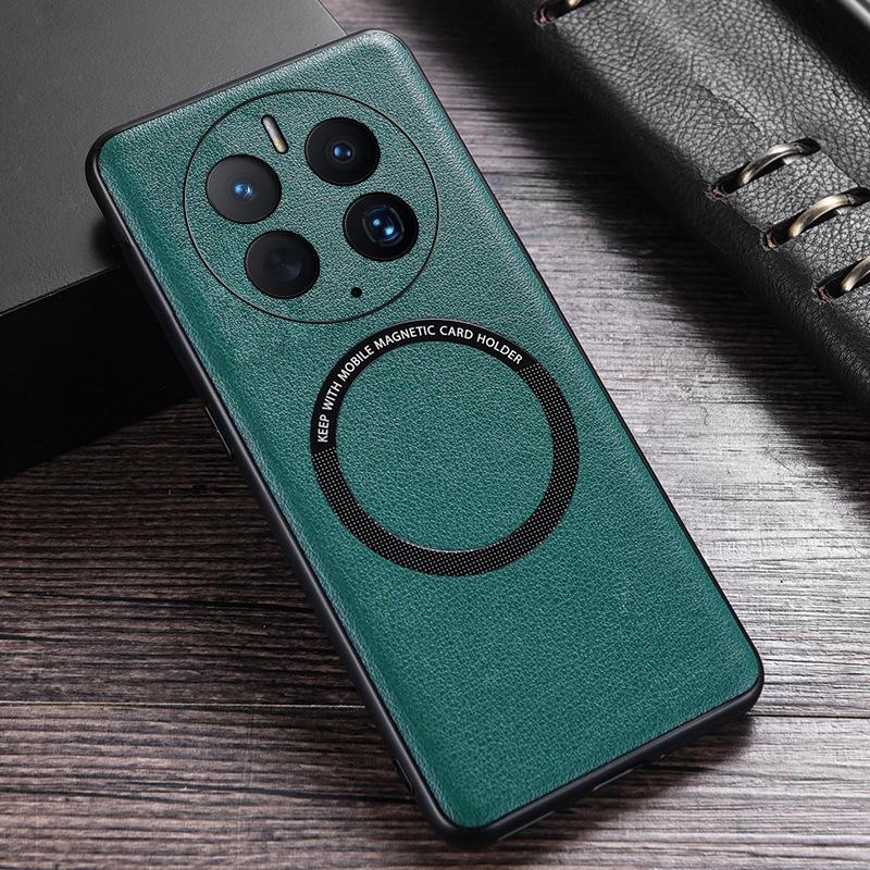 PU Leather Wireless Charging For Magnetic Case For Huawei Mate 0 Pro Mate0 Pro G Soft Back Cover