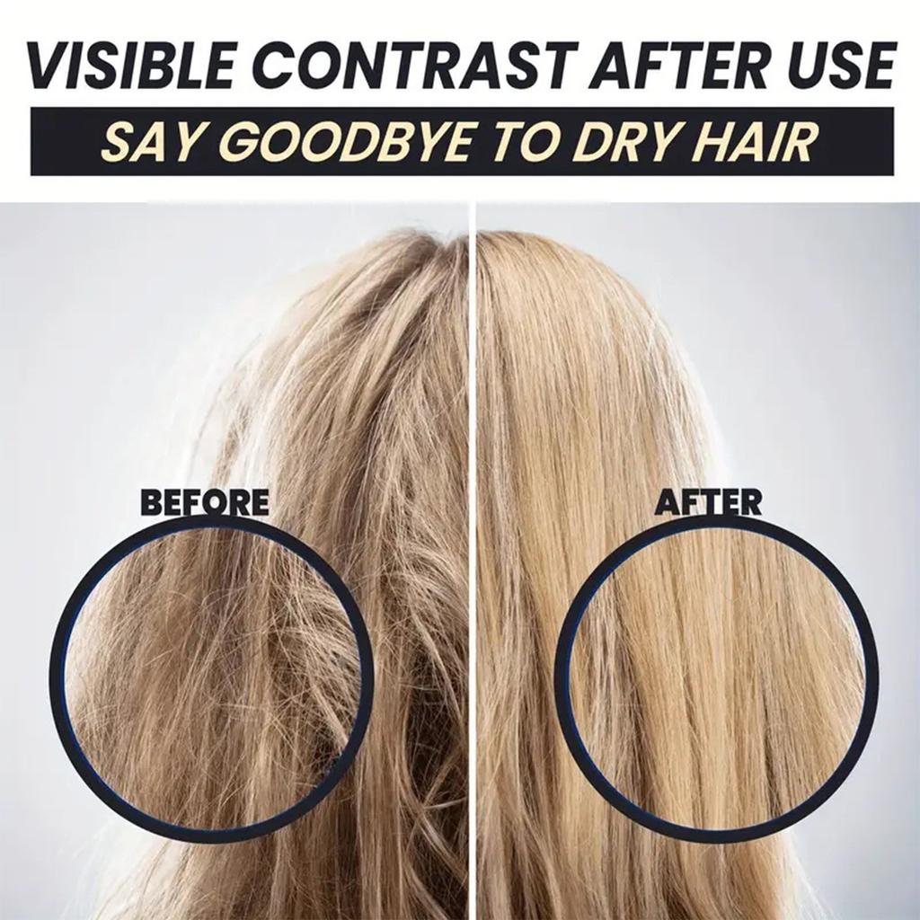 Karsell Collagen Hair Mask Keratin Hair Mask For Damaged Hair - Conditioning Argan Oil Fix Up For Curly Or Straight Thin Fine Hair 50g