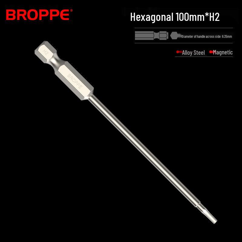 Hexagonal Double-Ended Magnetic Screwdriver Bit Set