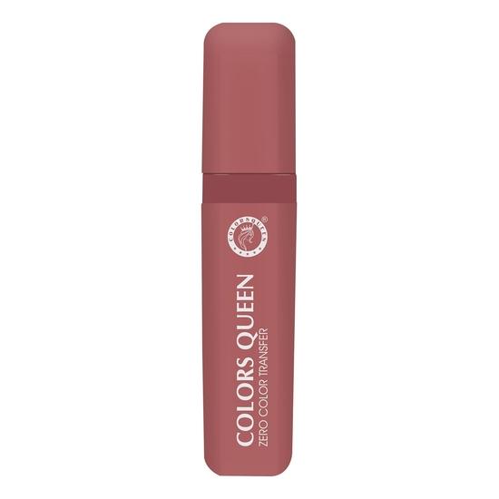 Colors Queen Zero Color Transfer Liquid Lipstick | Long Lasting Liquid Lipstick Waterproof | Lightweight Matte Lipstick for Women (Nude Frost, 8g)
