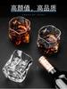 Unique Whisky Glass Irregular Transparent Glass Wine Cup Drinking Glasses for Home Summer Beverage Cup Kitchenware
