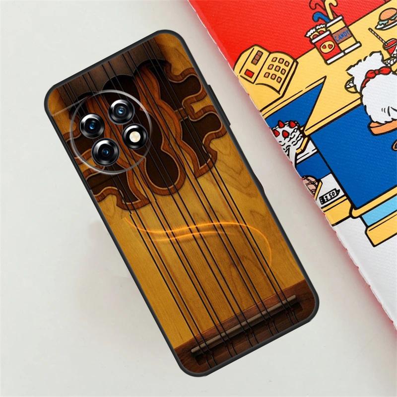 Guitar Violin Fiddle Music Case For OnePlus 10T 8T 12R 10R 9R 12 11 10 9 Pro Nord CE 4 2 Lite N10 N20 N30 Nord 3 Cover