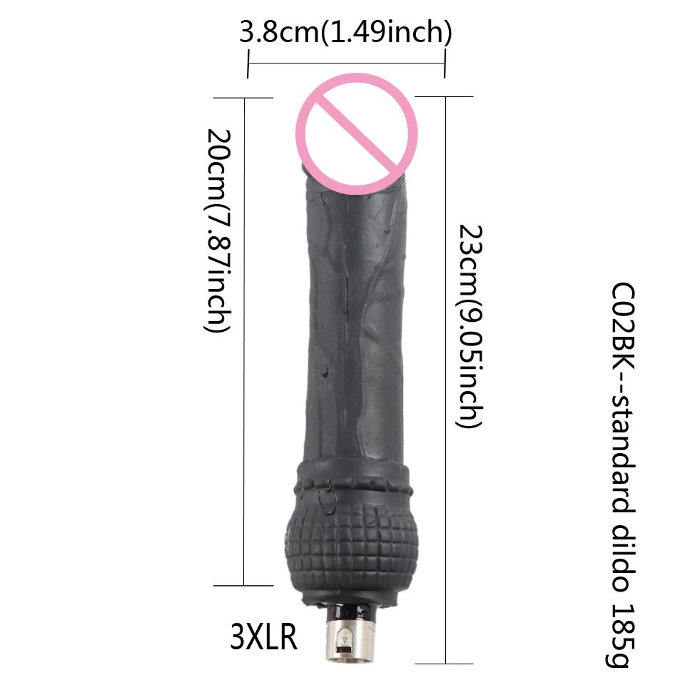 DTSUDU Sex Machine Accessory For Sex Machine, With 3XLR Connector, Toy Suction Cup, Adjustable Length Angle Accessory