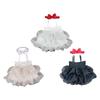 Delicate Baby Girls Tulle Dress Breathable Polyester Fabric Newborns Photo Studio Props Layered Skirt With Headdress