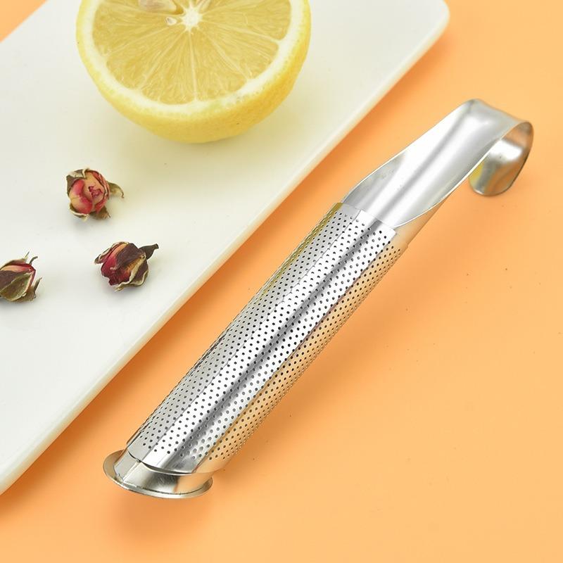 Stainless Steel Tea Strainer,Tea Filter, Creative Hanging Type Separator, Set Accessories