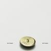 5Pcs Xiaoxiang Celebrity Style Transparent Face Solid Metal Button Women'S Suit Jacket Sweater Coat Decorative Button