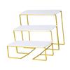 3 Tier Cake Stand for Display, Home Decor Display Rack, Metal Cooking Organizing, Tableware