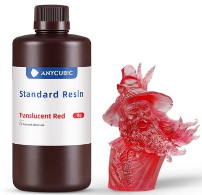Anycubic Standard Translucent Red 1kg