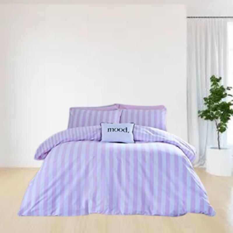 Luxurious 3d Bedding Set High Definition Digital Print Usa Size Bed Sheet Modern Simple Floral Design