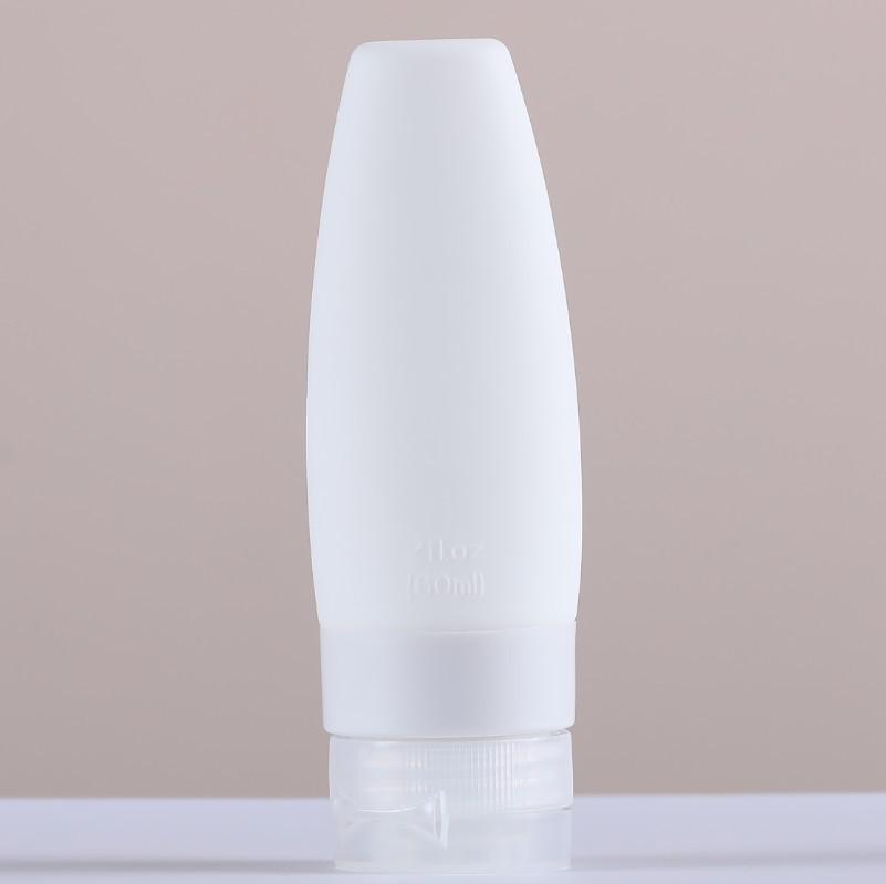 Silicone Travel Bottles for Cosmetics and Toiletries