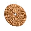 Artisanal Rattan Wall Ornament,Hand Woven Rattan Basket for Contemporary Wall Decoration