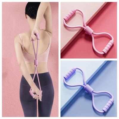 Chest Expander Yoga Resistance Band 8 Shape Pull Rope Band  Loop Yoga Pilates