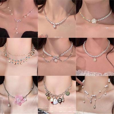 2025 Trendy Luxury Pearl Necklace for Women - Elegant Design, Versatile Fashion Accessory, High-End Clavicle Chain