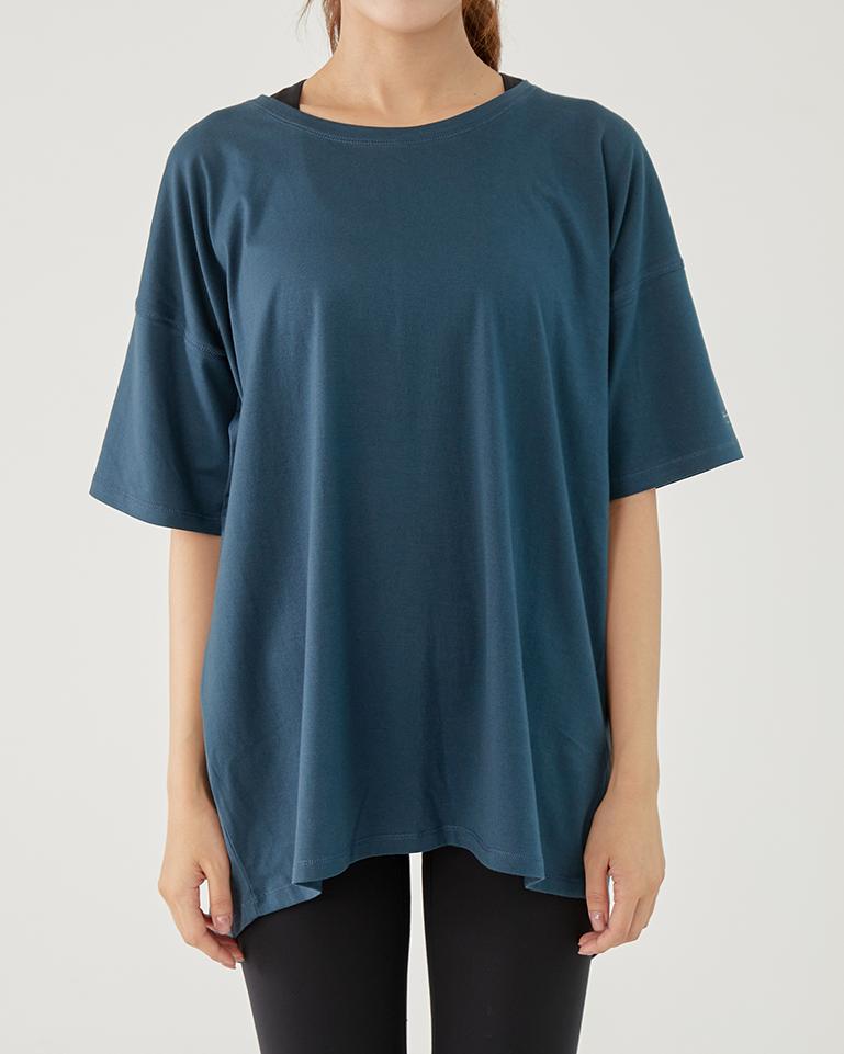 LOVEYOURBODY [1+1] Pima Cotton Oversized Short Sleeve T-Shirt Set
