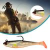 Paddle Tail Bait 6.5CM/6G 9CM/12G T-Tail Bionic Soft Lure Realistic Slow Sinking with Durable Fishing Lure Tail Artificial Swimbait for Freshwater
