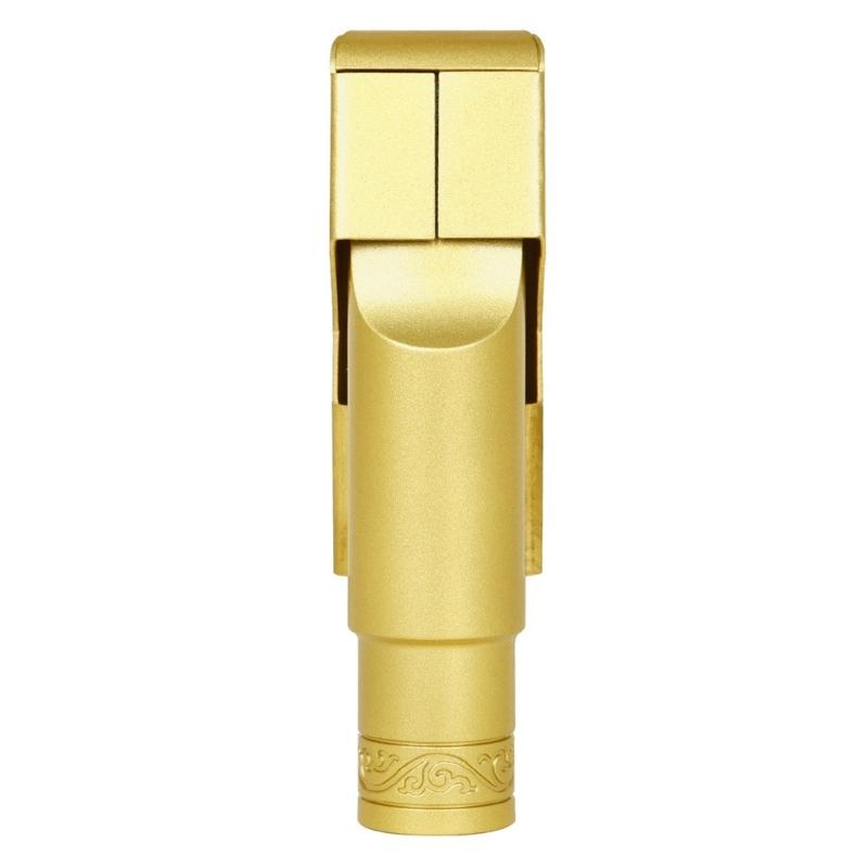 Brass Metal Eb Sax Mouthpieces Altos Saxophone Mouthpiece with Caps and Ligatures for Professionals and Beginners