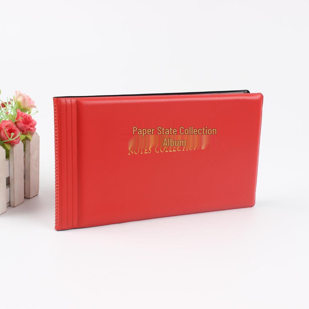 30-Page Album for Banknotes, Commemorative Coins, and Ancient Coins Storage