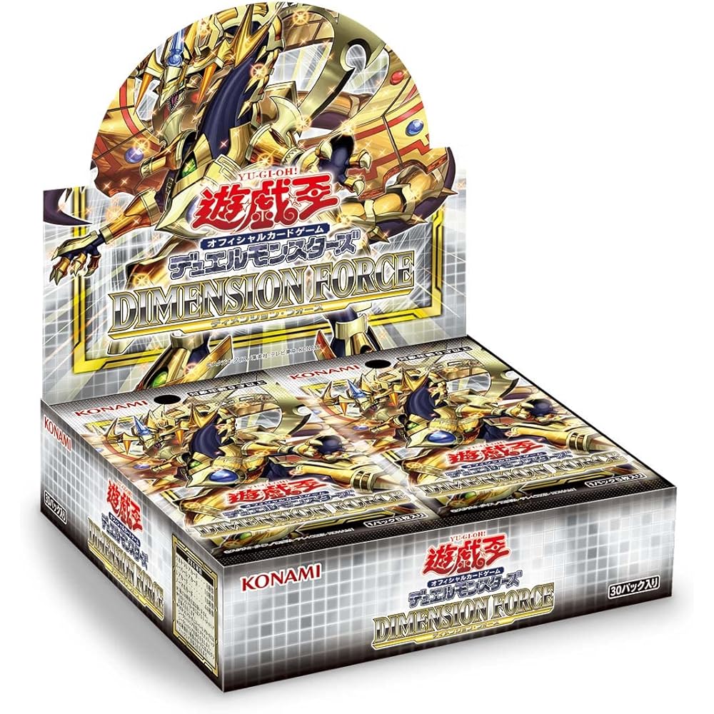 Yu-Gi-Oh OCG Duel Monsters Dimension Force Box CG1779 Trading Card Game Set