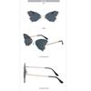 Transparent Sunglasses Women's Diamond Butterfly Sunglasses