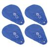 10PCS Pool Cover Weights PVC Winter Pool Tarp Hanging Water Bag for   Ground Swimming Pool Cover
