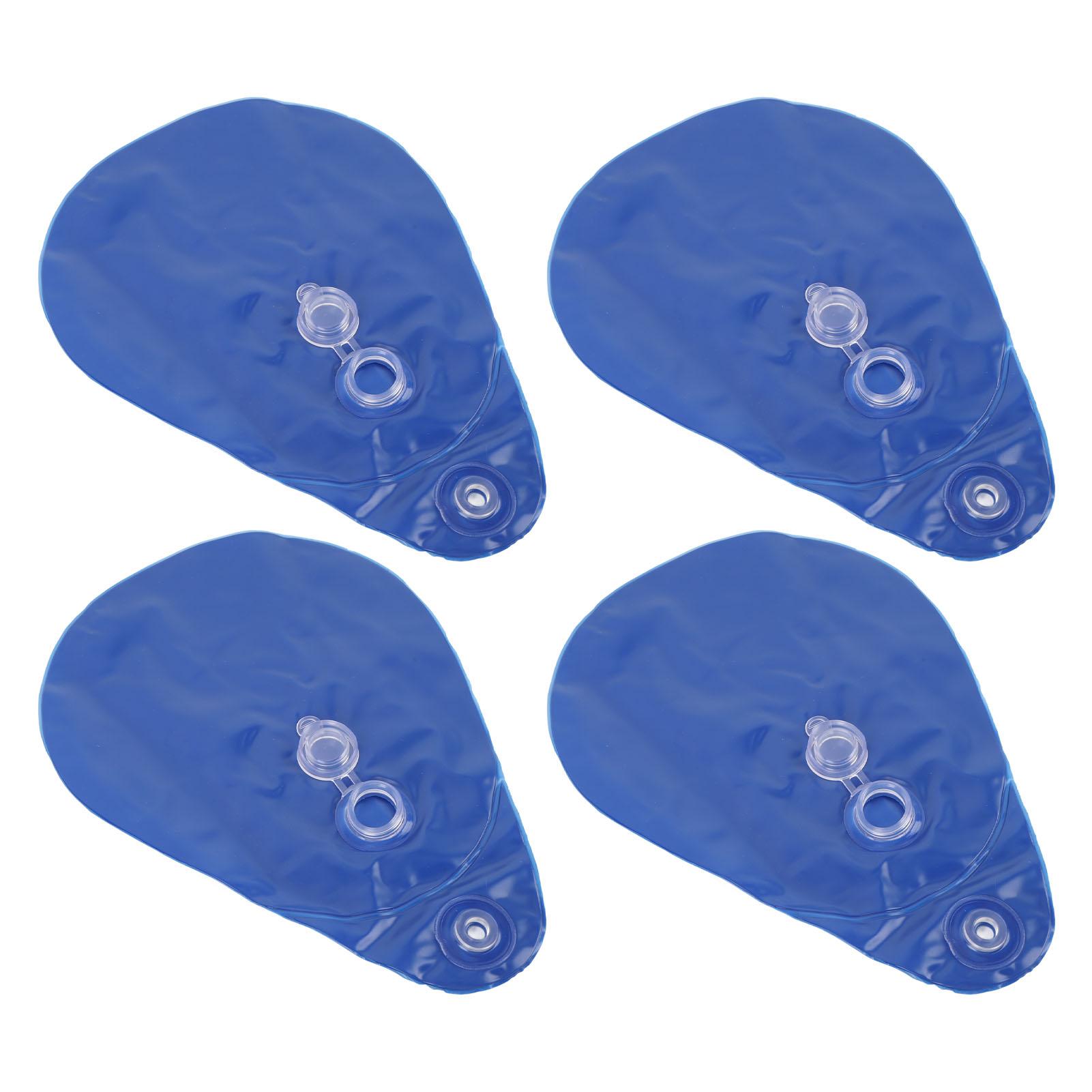 10 PCS Poids pour Bâche de Piscine Sac à Eau Suspendu en PVC pour Bâche d'Hiver de Piscine pour Piscine Enterrée