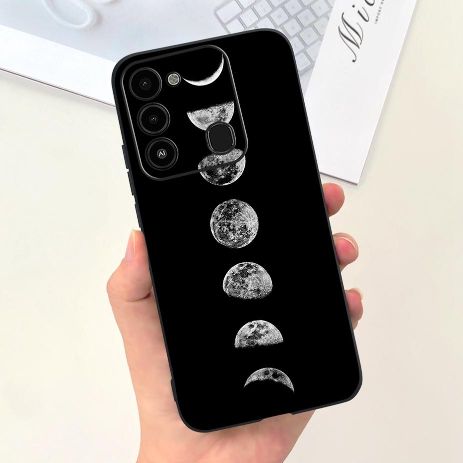 For Tecno Spark 8C Case KG5k KG5j KG5n Stylish Candy Painted Cover Soft Silicone Phone Case For Tecno Spark Go 2022 Spark8C Bags