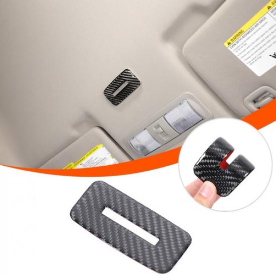 Soft Carbon Overhead Roof Microphone Trim Sticker For Nissan Frontier D41 +