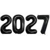 Large Size 2027 Number Foil Balloons Photo Props Home Decor Balloons Number Balloons  Party Decor