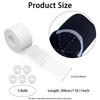 5 Rollen Shirtkraag Beschermer, Zweetpads voor Herenshirts, Zelfklevende Kraagtape, Onzichtbare Zweetabsorberende Voering voor Sport, Buitenactiv
